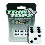 Dice License Bolt White