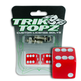 Dice License Bolt Red
