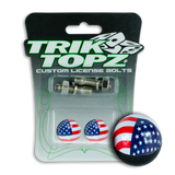 Flag License Bolt USA