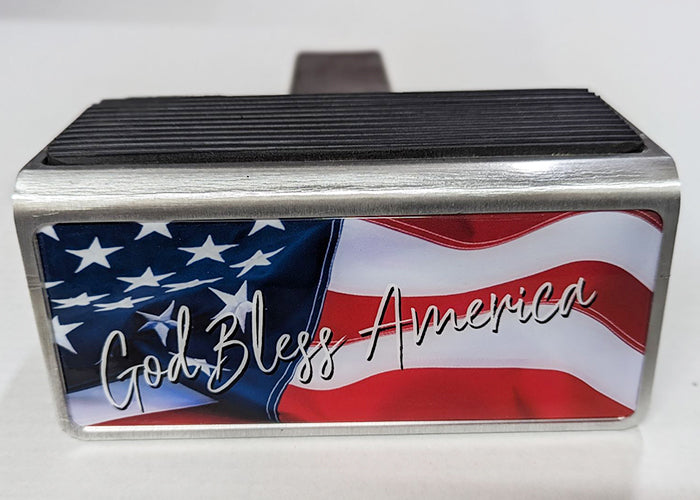 God Bless America-Truck Step Decal Design-Item #5501