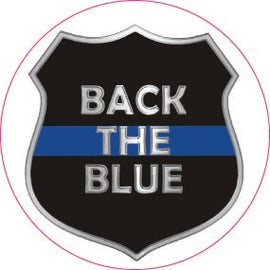 Badge Back The Blue-Item #1224