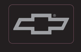 Chevy Bowtie (Silver)-Item #3120