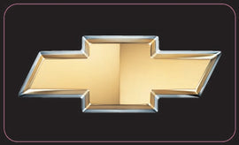 Chevy Bowtie (Gold)-Item #3121