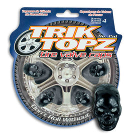 Skull Head Black (4 Pack)-Item #8031