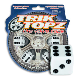 Dice White (4 Pack)-Item #8008