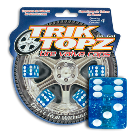 Dice Blue Glitter (4 Pack)- Item #8020