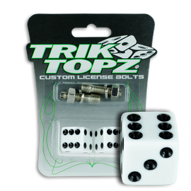 Dice License Bolt White