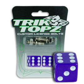Dice License Bolt Purple