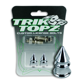 Spike License Bolt Chrome