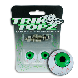 Eye Ball License Bolt Green