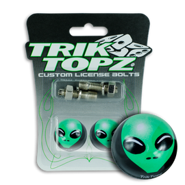 Alien Green License Bolt-Item #8443