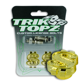 Dollar License Bolt Gold (2 pack)= Item #8412