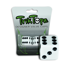 Dice White (2 Pack)- Item #8608