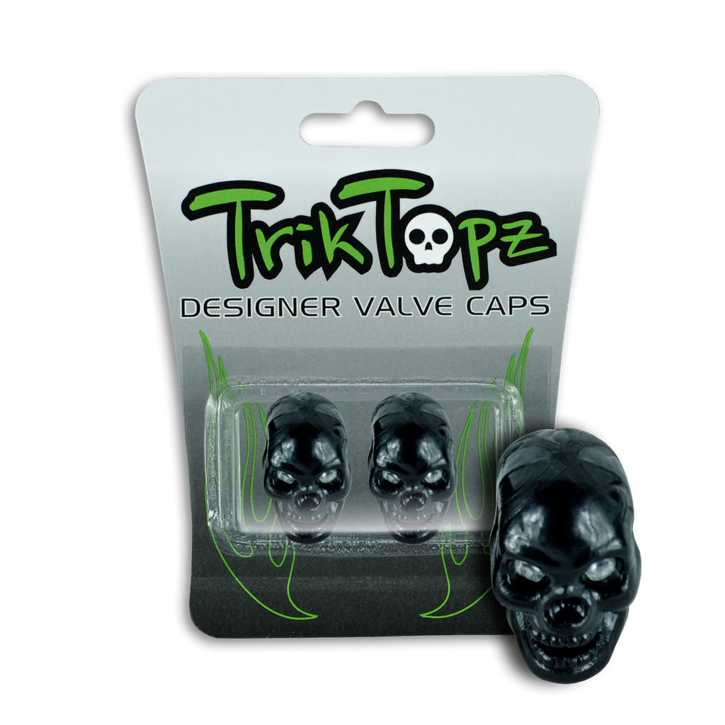 Skull Head Black (2 Pack)-Item #8631