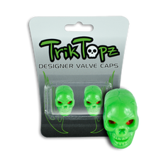 Load image into Gallery viewer, Skull Head Green (2 Pack)-Item #8639